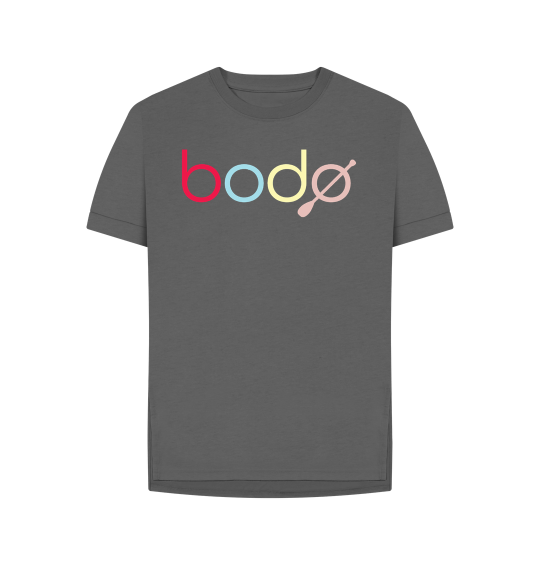 Slate Grey Women's Bod\u00f8 Colour Mix T-Shirt