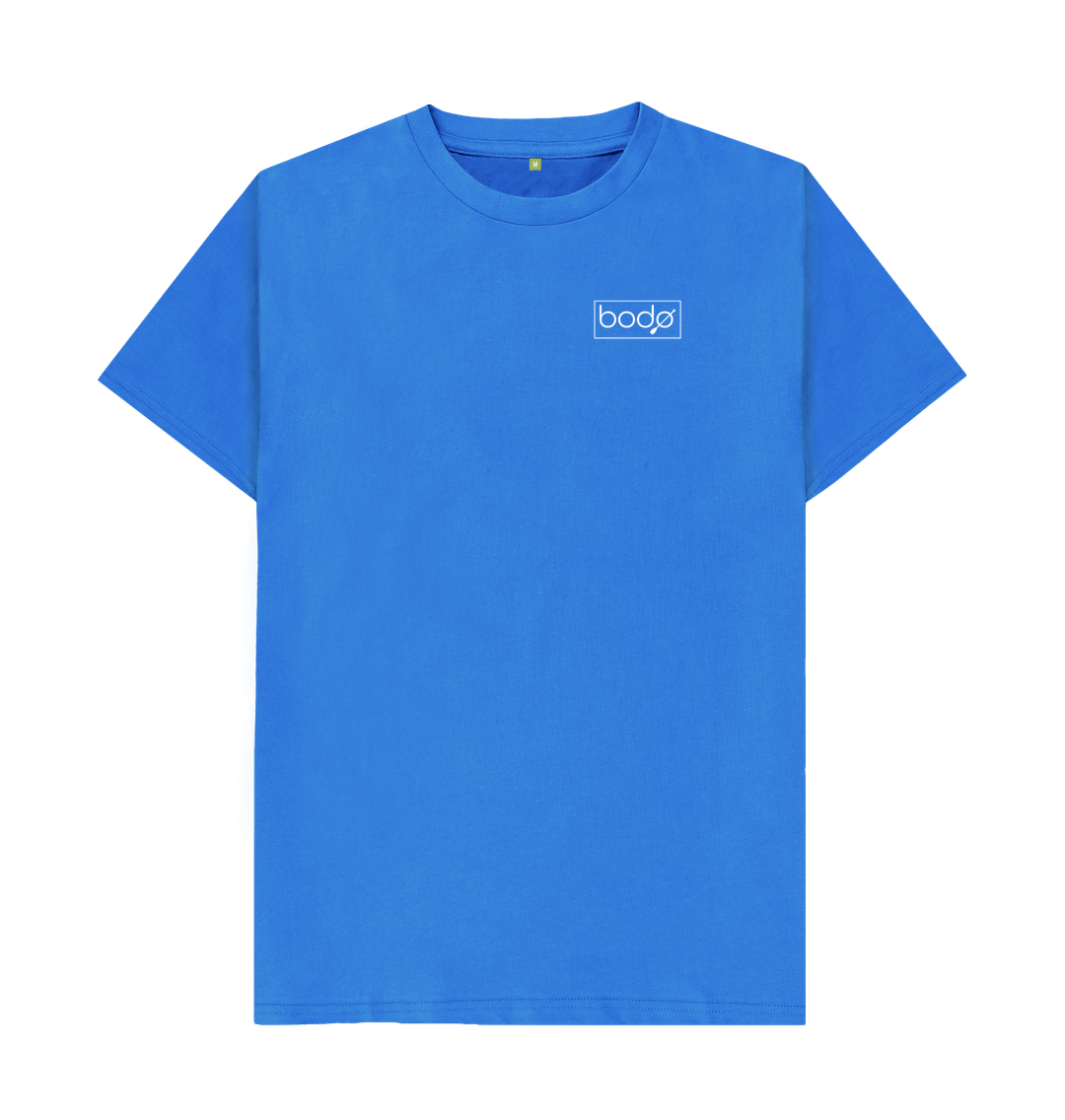 Bright Blue Men's Bod\u00f8 Classic  T-Shirt -  born to balance