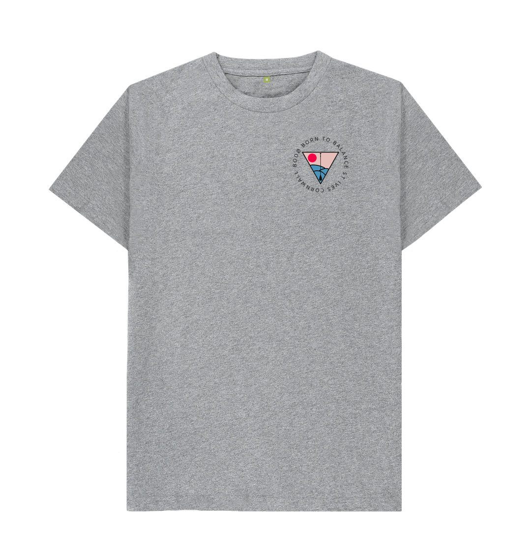 Athletic Grey Men's Bod\u00f8 Classic Cut T-Shirt - Porthmeor Sunrise