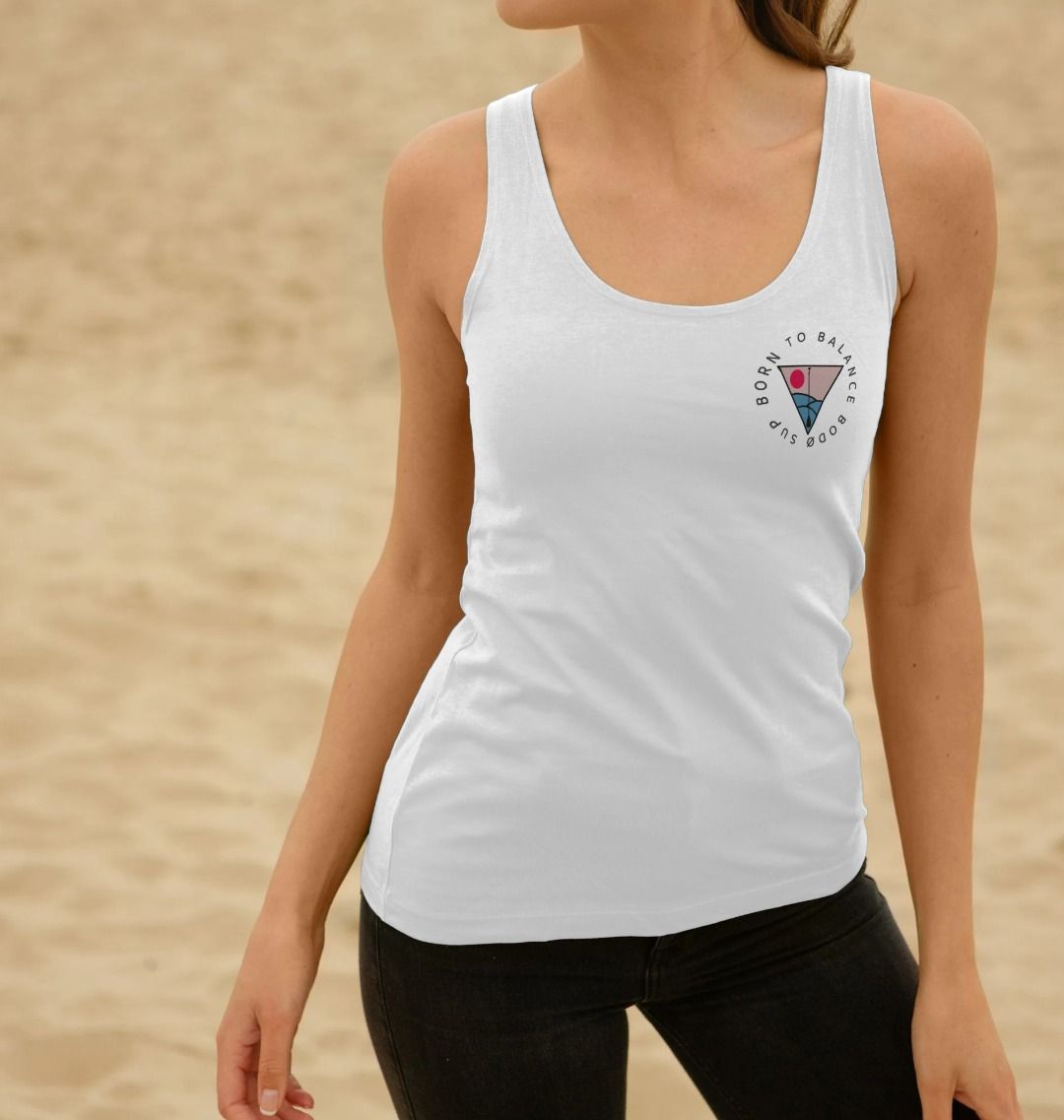 Women's Bodø Vest - White