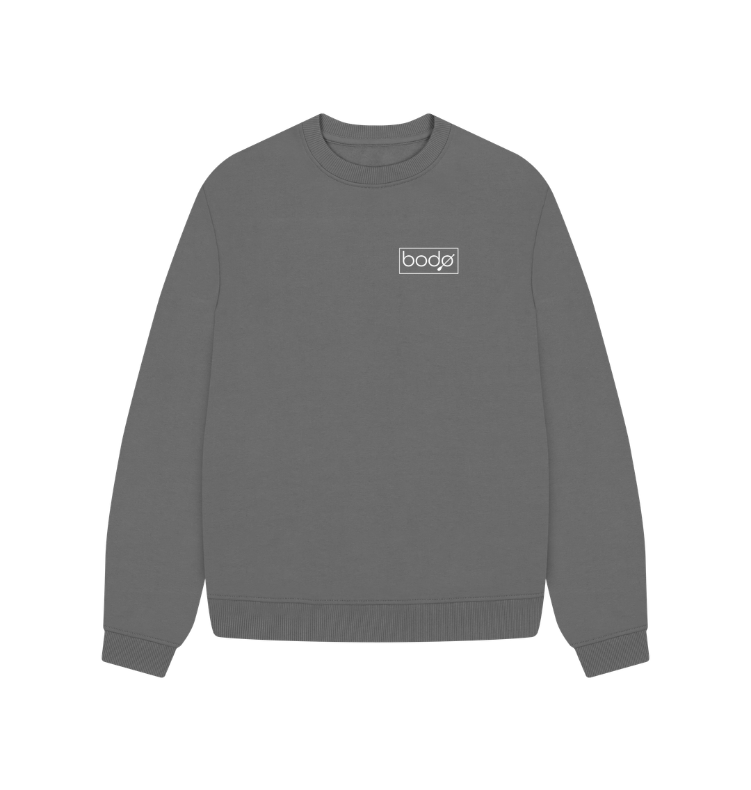 Slate Grey Women's Bod\u00f8 Oversized Sweater