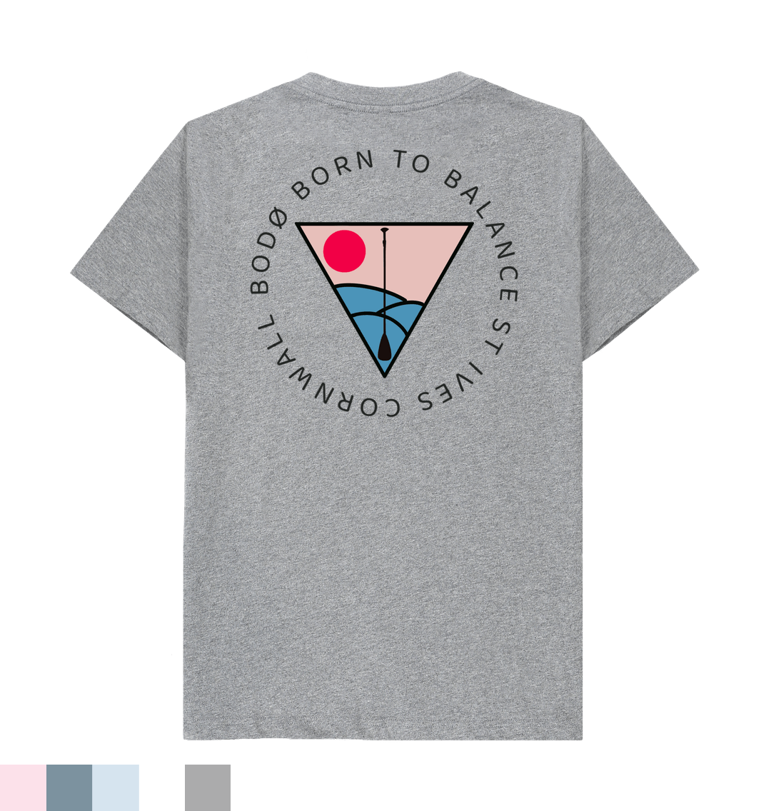 Men's Bodø Classic Cut T-Shirt - Porthmeor Sunrise