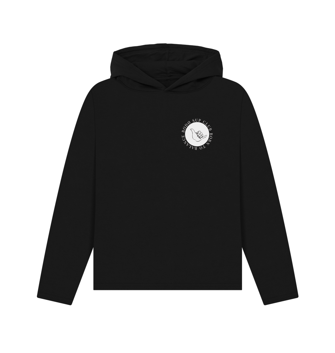 Black Women's Bod\u00f8 SUP CLUB Hoodie - Cormorant Black