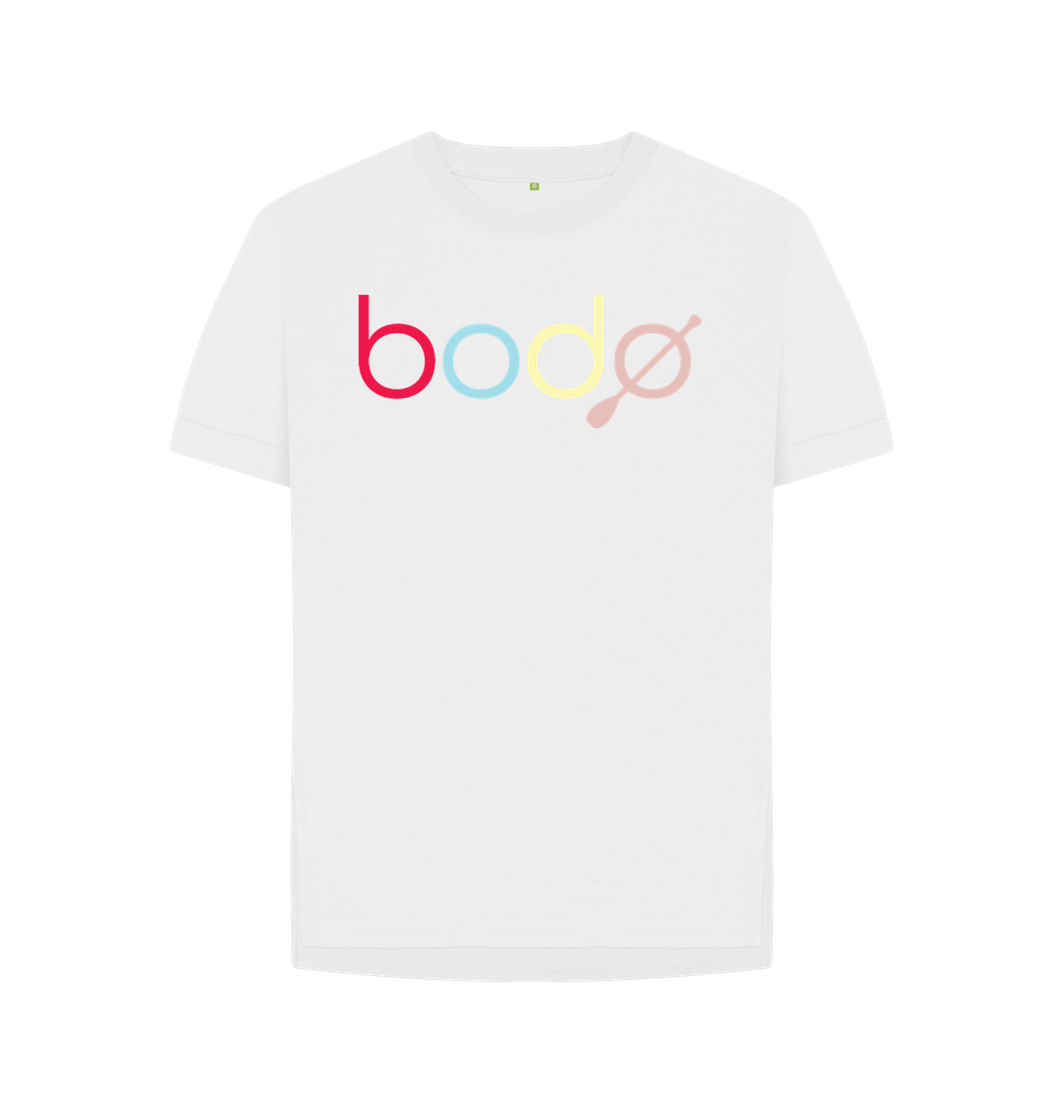 White Women's Bod\u00f8 Colour Mix T-Shirt