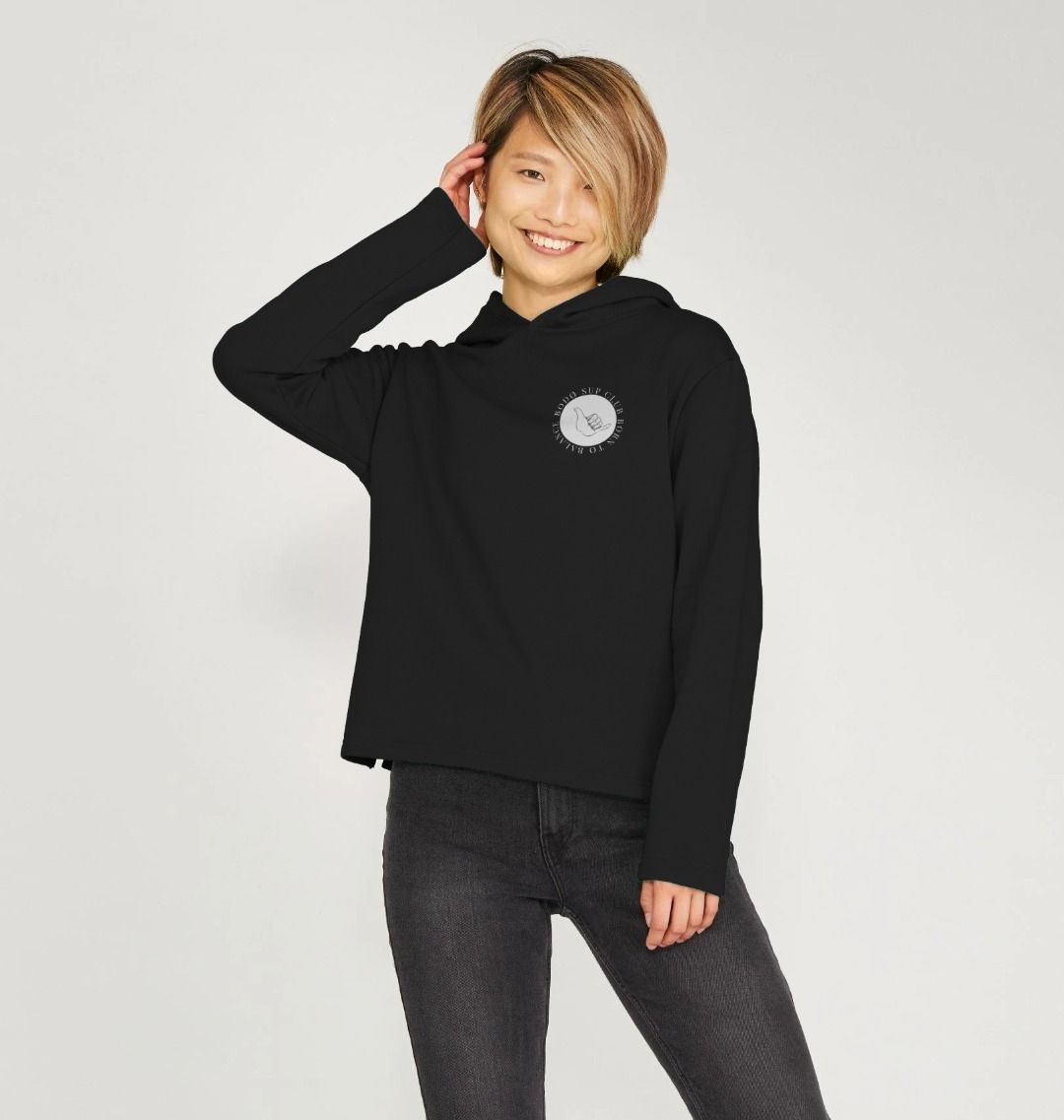 Women's Bodø SUP CLUB Hoodie - Cormorant Black