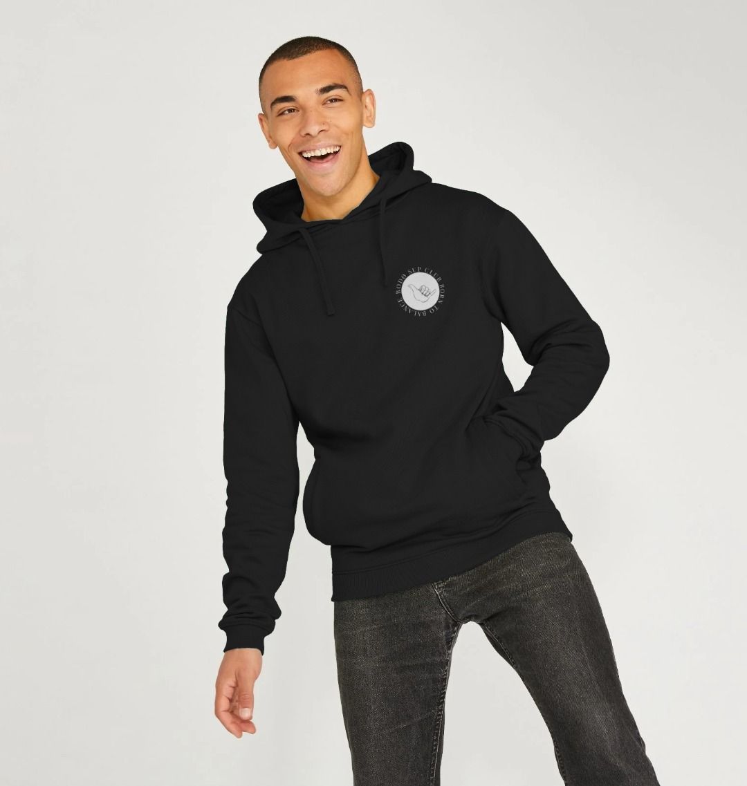 Men's Bodø SUP CLUB Hoodie - Cormorant Black