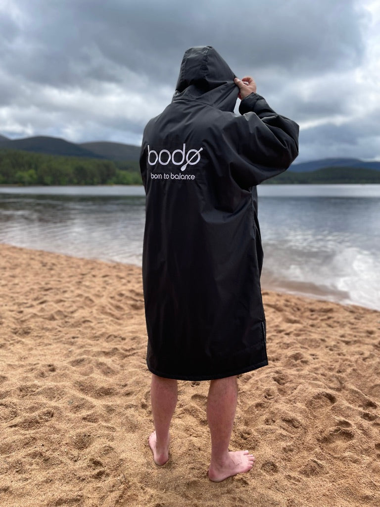 Keep Dry Bodø Robe - Black