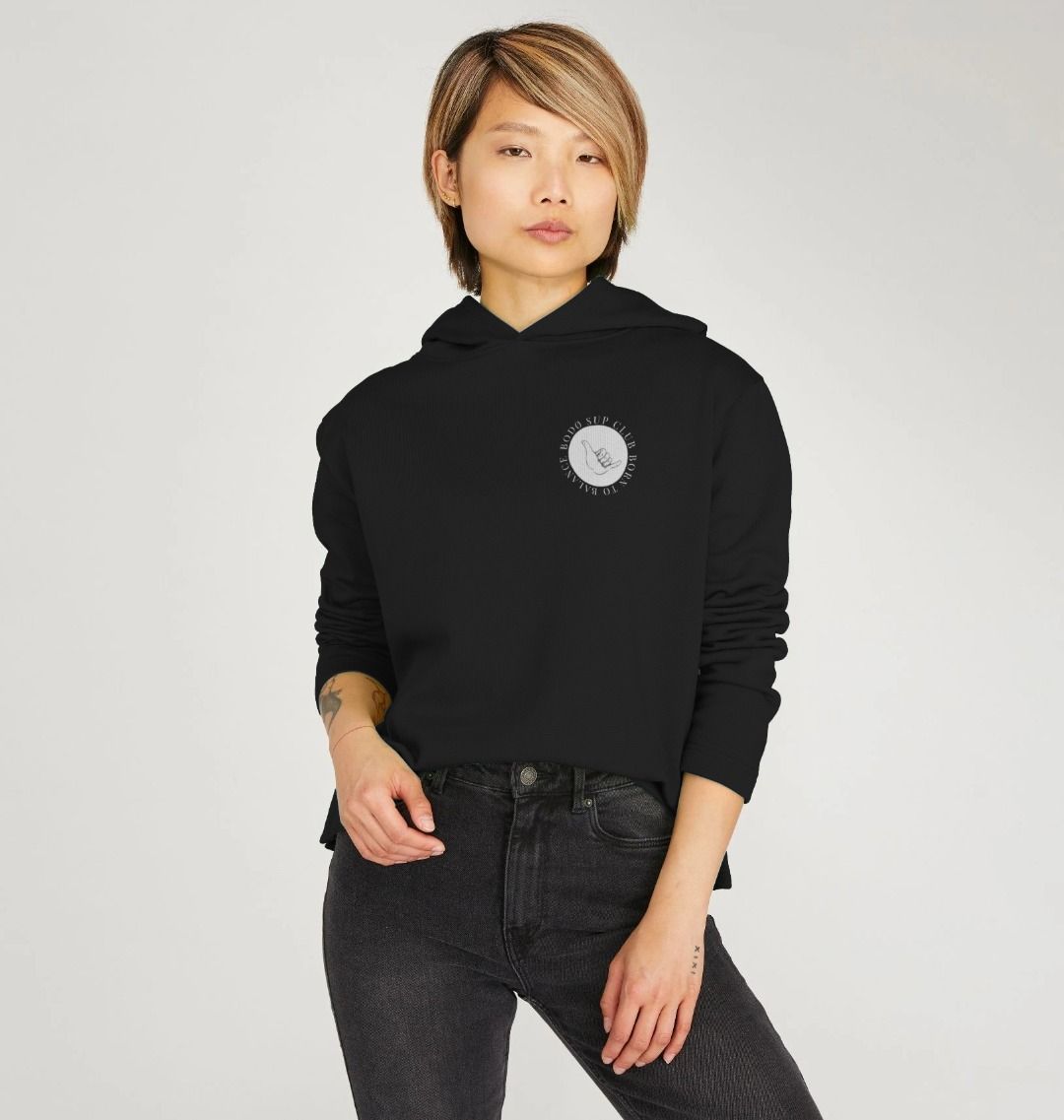 Women's Bodø SUP CLUB Hoodie - Cormorant Black