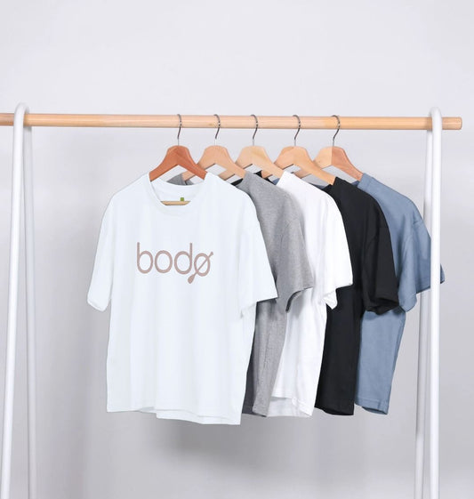Women's Box T-Shirt BIG Pink Bodø Logo
